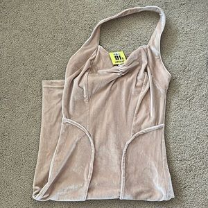 Velvet bodycon